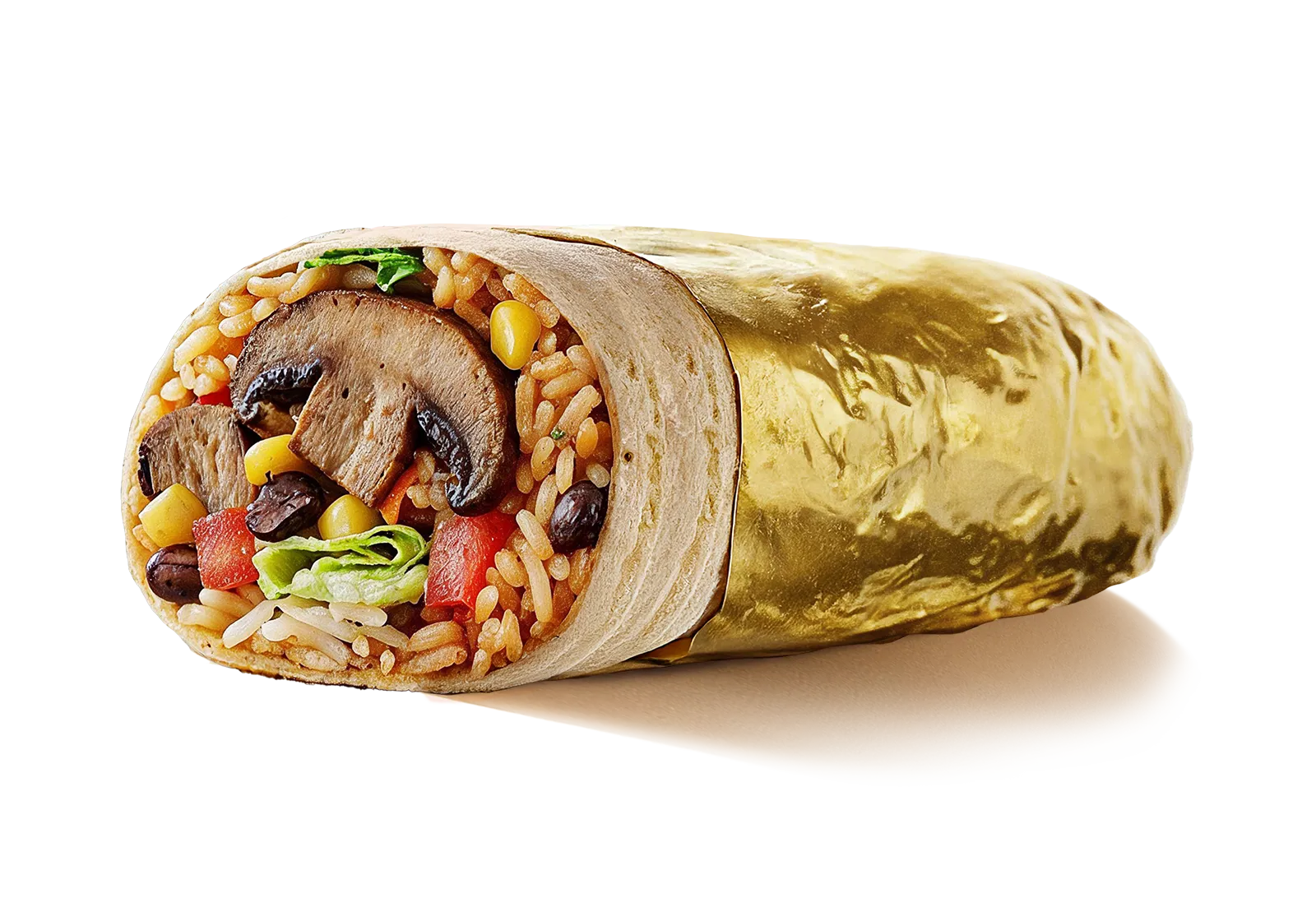 Pečene pečurke burrito
